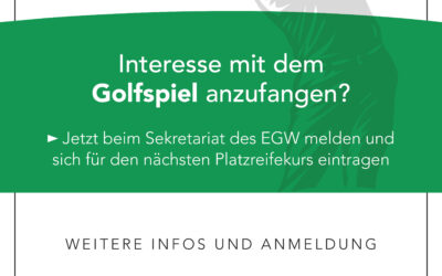 Platzreife-Kurse 2026