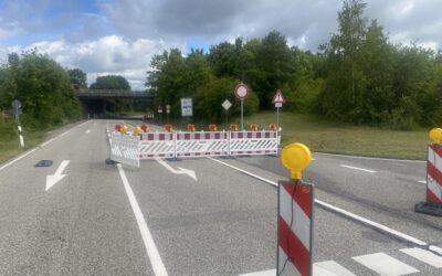 Wichtige Verkehrsinformation